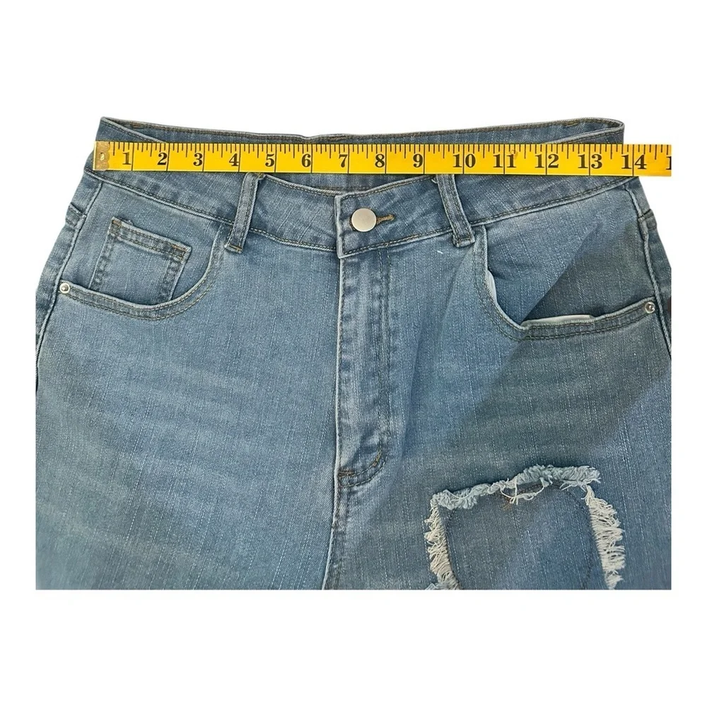 Light Blue Distressed Women’s Jeans